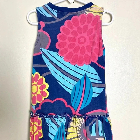 TEA COLLECTION GUC GIRLS DRESS TANK SUMMER CASUAL SPRING BEACH DRESSES SIZE 6 - Picture 3 of 6